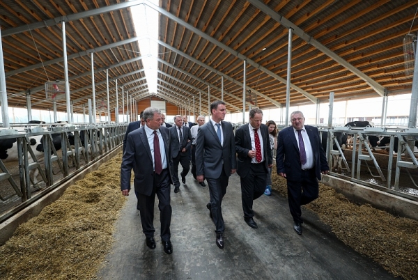 В Калужской области открылся новый животноводческий комплекс стоимостью более 2,5 млрд рублей
